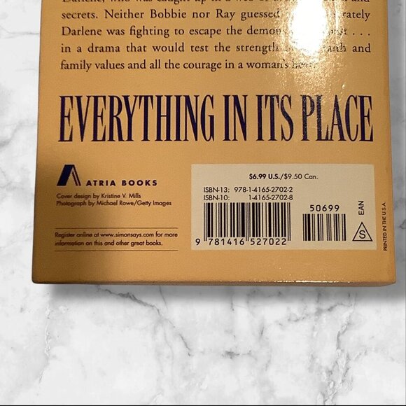 Everything In Its Place By Evelyn Palfrey Paperback Romance Novel - Picture 5 of 12